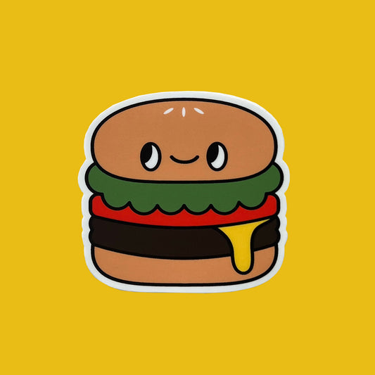 Burger Sticker