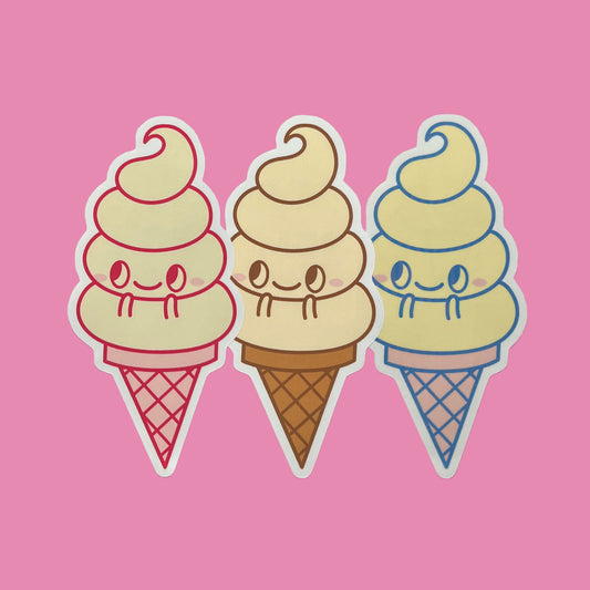 Soft Serve Sticker (Various)