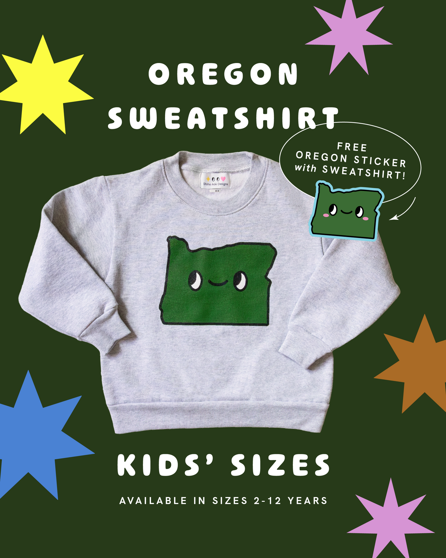 Kids Oregon Sweatshirt